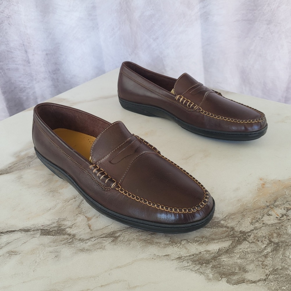 Cole Haan Penny Loafers Size 10.5 M Brown Men's